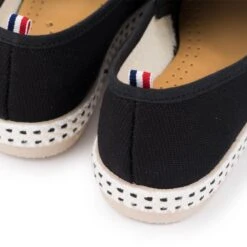 Classique Toile & Mesh Noir Enfant(Kid Classic Noir) -Rivieras Boutique riv cla 0201 sh30 b256d295 b44b 476c 9346 81b328391bc3