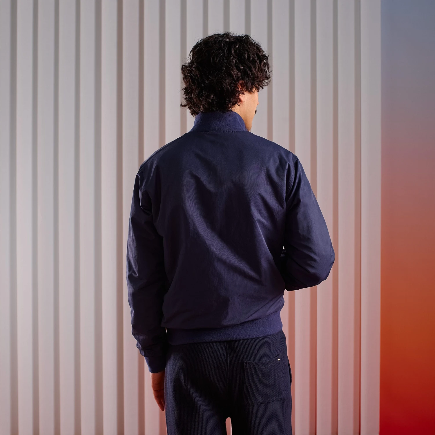 Veste Zippée Marine(Zip Jacket Navy) 5 Veste Zippée Marine(Zip Jacket Navy) – Image 5