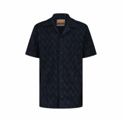 Chemise En Éponge Fantaisie Marine(Navy Fancy Terry Shirt)