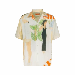 Chemise Imprimée(Printed Cocktail Shirt)