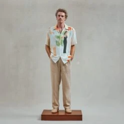 Chemise Imprimée(Printed Cocktail Shirt) 6 Chemise Imprimée(Printed Cocktail Shirt) -Rivieras Boutique rivieras clothes shirt print CUBA CL03