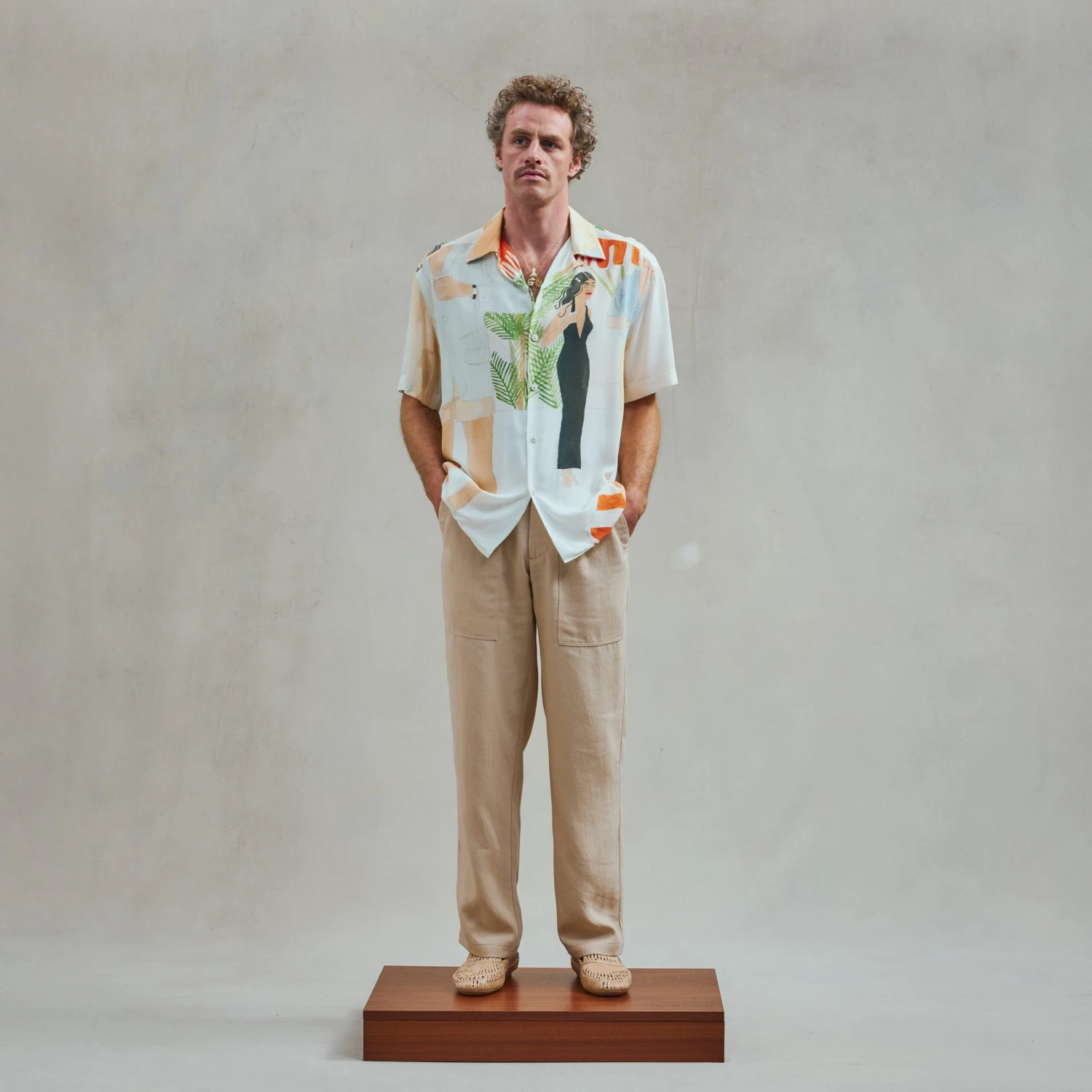 Chemise Imprimée(Printed Cocktail Shirt) 3 Chemise Imprimée(Printed Cocktail Shirt) – Image 3