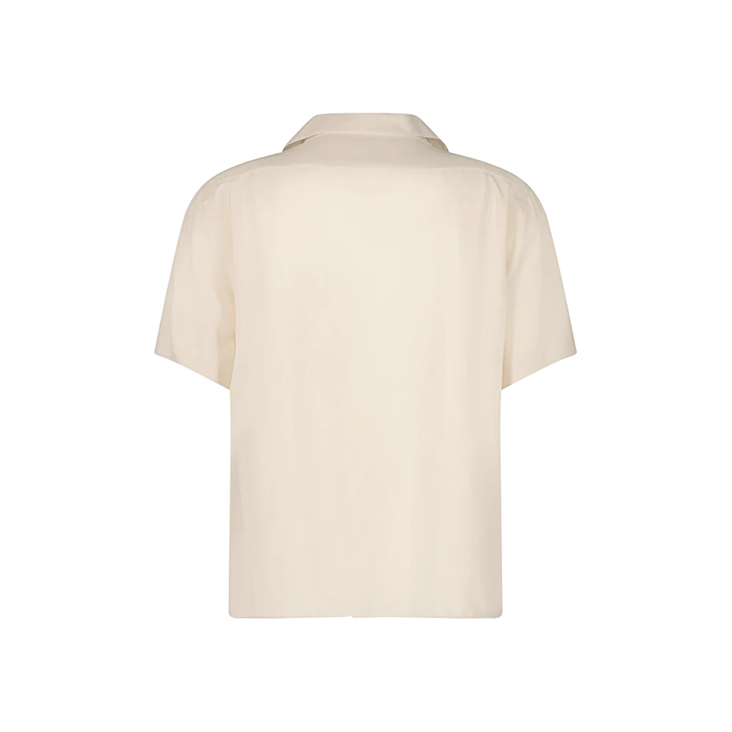 Chemise En Viscose Légère Blanche(White Lightweight Viscose Shirt) 2 Chemise En Viscose Légère Blanche(White Lightweight Viscose Shirt) – Image 2