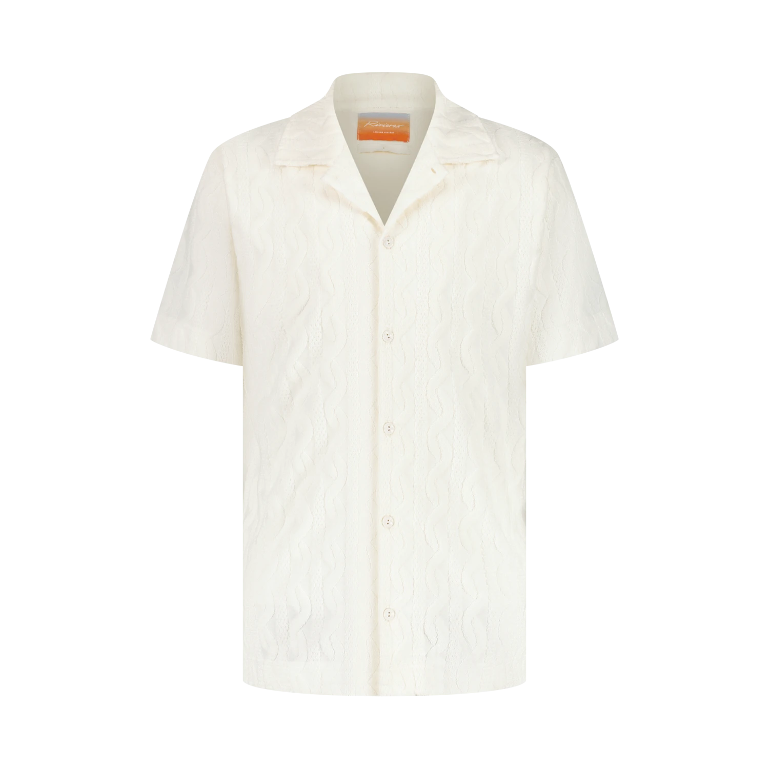Chemise En Éponge Fantaisie Ecru(Ecru Fancy Terry Shirt) 1 Chemise En Éponge Fantaisie Ecru(Ecru Fancy Terry Shirt)