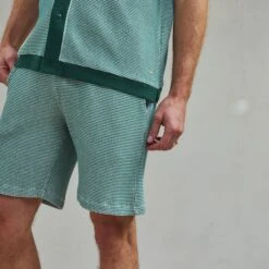 Short Bicolore(Bicolors Shorts) 9 Short Bicolore(Bicolors Shorts) -Rivieras Boutique rivieras clothes short green SALGADOS CL05