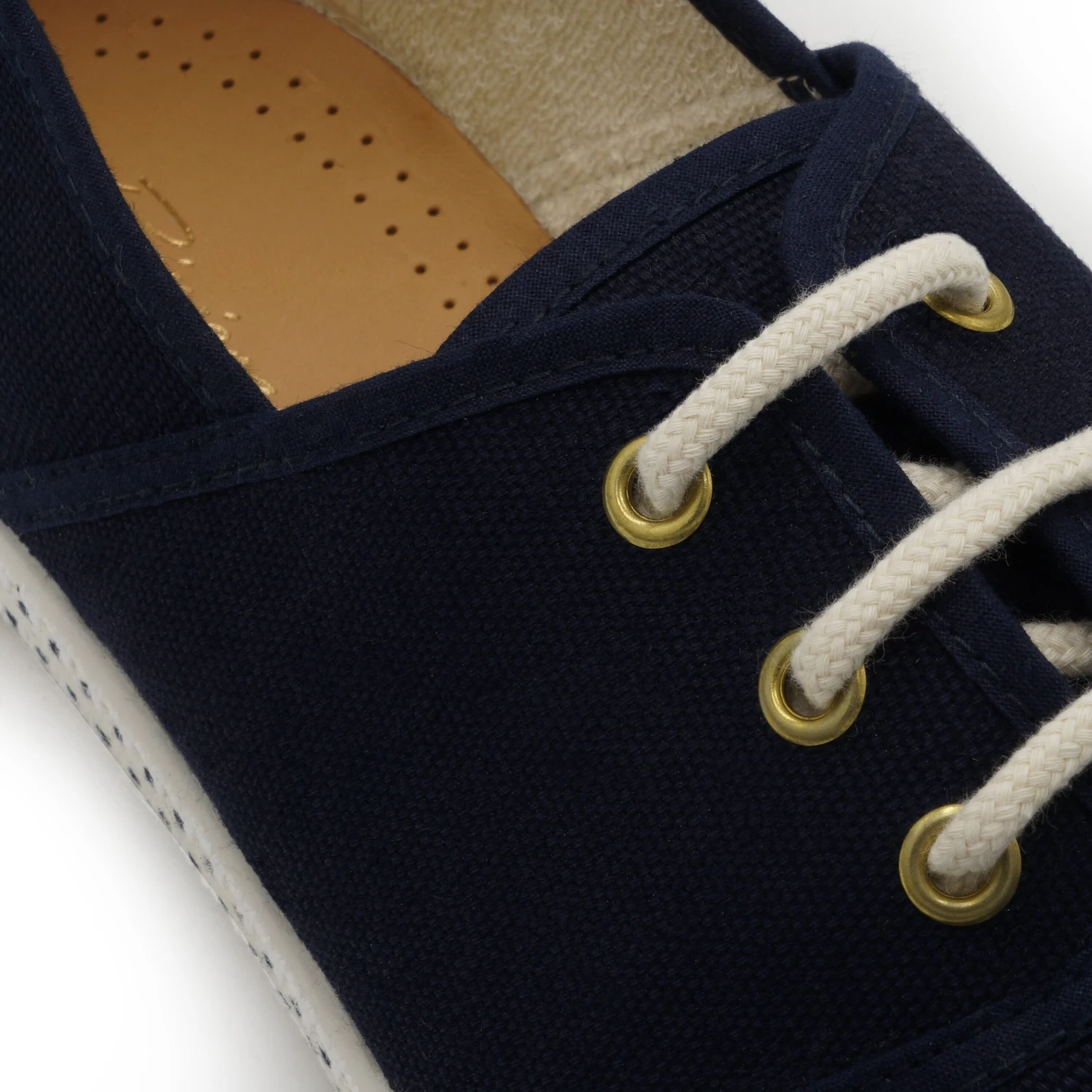 Lacets Toile Marine(Lace Canvas Navy) 2 Lacets Toile Marine(Lace Canvas Navy) – Image 2