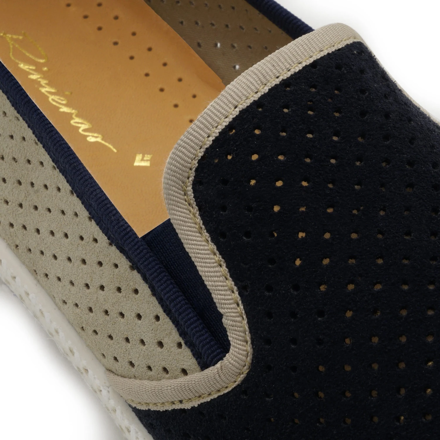 Classic Daim Match Marine Beige(Classic Suede Match Navy Light) 2 Classic Daim Match Marine Beige(Classic Suede Match Navy Light) – Image 2