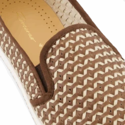 Devant -Rivieras Boutique rivieras shoes woven brown 3185 SH10