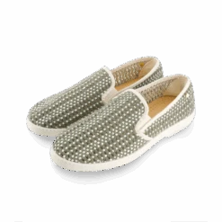 Classic Tressé Roma Kaki(Classic Woven Roma Kaki) -Rivieras Boutique rivieras shoes woven kaki 3131 SH30
