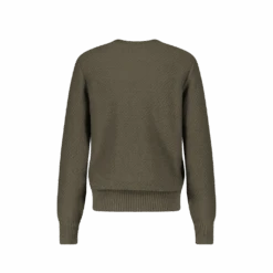 Pull Col Rond Kaki(Copie De Pull Col Rond En Maille Losange) 6 Pull Col Rond Kaki(Copie De Pull Col Rond En Maille Losange) -Rivieras Boutique romekakibackweb