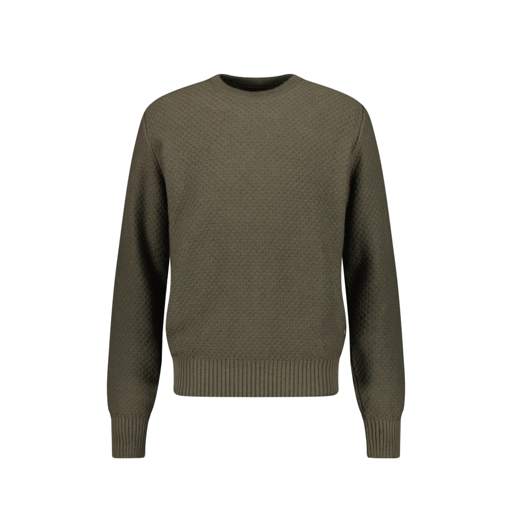 Pull Col Rond Kaki(Copie De Pull Col Rond En Maille Losange) 1 Pull Col Rond Kaki(Copie De Pull Col Rond En Maille Losange)